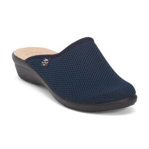 FLY FLOT Made In Italy Comfort Mesh Wedge Clogs